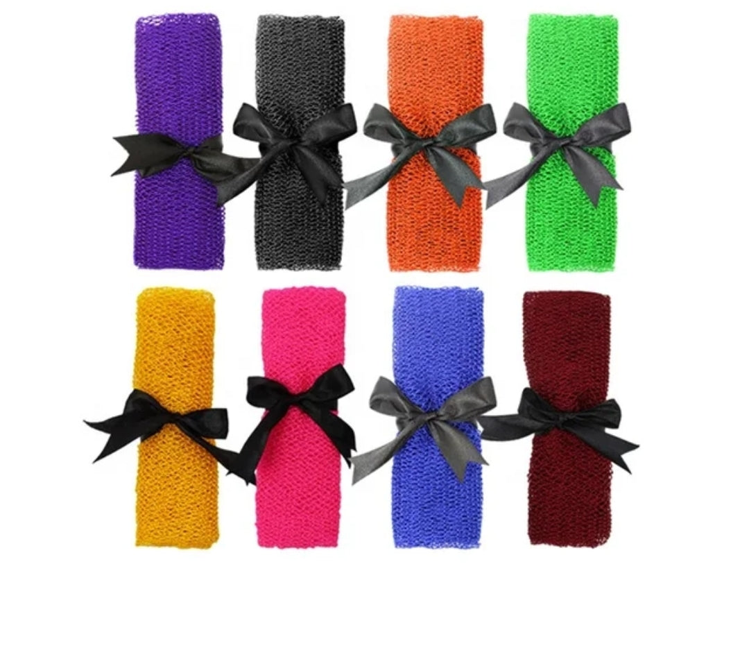 African net exfoliating cloth.