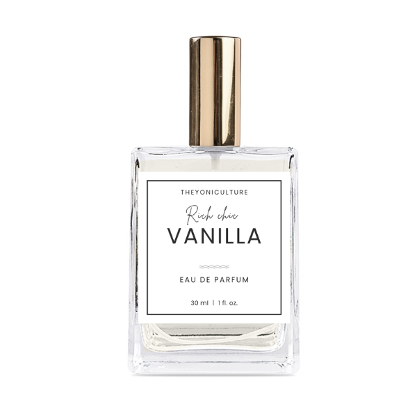 Vanilla- Rich Chic body oil creamy sweet vanilla forward scent profile 1.7oz/50ml Top: Top - Sweet, Creamy, Milky, Dairy Middle - Coumarin, Caramel Bottom - Vanilla