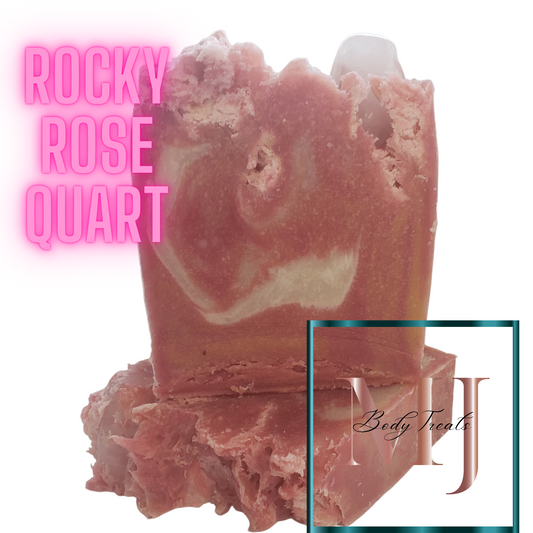 Rock Rose Quart Rose Gold Soap